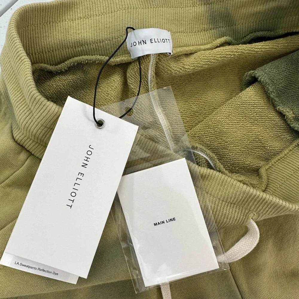 NWT John Elliott LA Sweatpants Reflection Dye Muir Tie Dye Joggers Size 2 Med - Picture 11 of 14